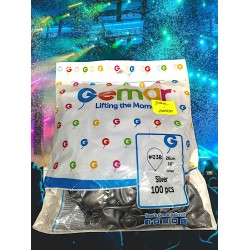 Балони в един цвят-злато или сребро-100бр